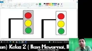 Kelas 2 ( Ikon Mewarnai, Ikon penghapus, ikon pembesaran)