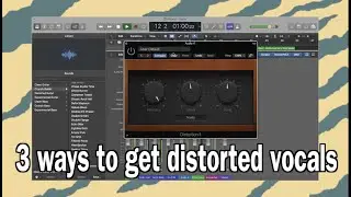 Distorted Vocals in Logic Pro X | Here are some suggestions