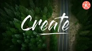 How to make handwriting effect animation|Write-on Brush Stroke Animation Kinemaster