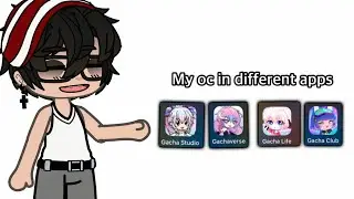 My oc in different apps 😳😃😩