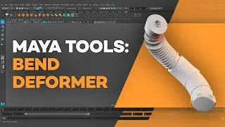 Maya's Bend Deform Tool