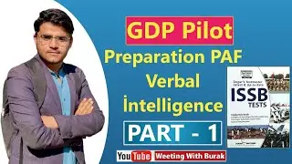 PAF (GDP) Verbal İntelligence Test  Mcqs --CAE, Logistics,AD account Etc 