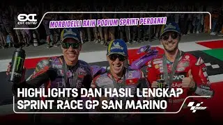 JORGE MARTIN KUASAI SPRINT! MORBIDELLI PODIUM SPRINT PERDANA! HIGHLIGHTS DAN HASIL MOTOGP SAN MARINO