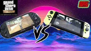 Gta Trilogy Nintendo Switch vs PS Vita  Handheld Kıyaslama !