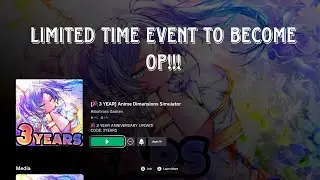 3 YEAR ANNIVERSARY LIMITED TIME EVENT!!! TAKE ADVANTAGE!!