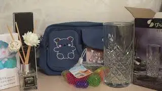 Заказ с яндекс маркет. Товары для дома. Сумка для девочки. Аромат.