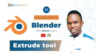 10. Extrude tool - Luganda version for beginners