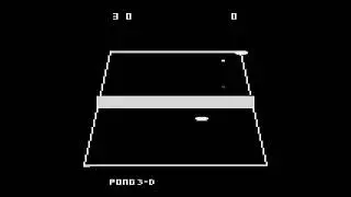 Pong 3-D (Tennis Hack) (Atari 2600)