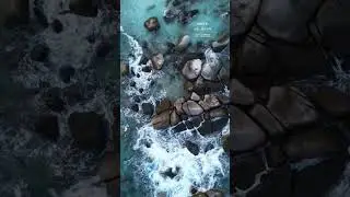@DJI Mini 3 90 Degree Downward Shooting #travel #beach