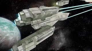 Battlerock Battleships (lylat cruise background)