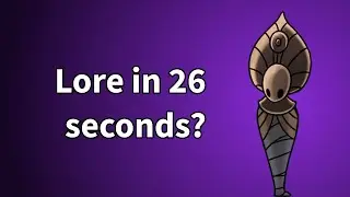 Hollow Knight Godmaster Lore in 26 Seconds...