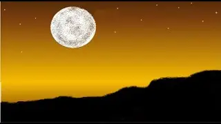 How to start basic drawing in  |Ms Paint 🖌✨🎨|| Sunset scenery...
