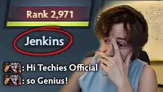 I Finally Surprised Jenkins with Techies Mid Carry🔥