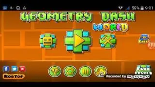 Прохождение всей игры геометри даш ворлд