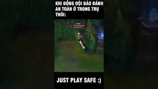Cứ chơi an toàn ở dưới trụ thôi đừng feed nữa 🙂 #lienminhhuyenthoai #leagueoflegends #rumple #lol