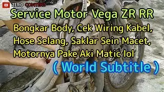 Disassemble the Yamaha Vega Bellatrix Spark Crypton E115M Taurus Motorcycle Body & Check Conditions