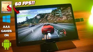 AAA PC GAMES on ANDROID 🔥GTA V, CRYSIS, DOOM, FARCRY, NFS on ANDROID | GALAXY TAB S9 SD 8 GEN 2 🔥