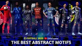 Abstract motifs • the best Jersey eFootball 2025 mobile