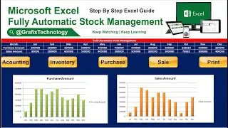 Fully Automated Stock Management Software In Excel | Microsoft Excel Automatic software