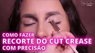 COMO FAZER RECORTE DO CUT CREASE COM CORRETIVO NA MAQUIAGEM