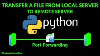 How to Send Files Remotely Over HTTP With Python 2/3 - Port Forwarding