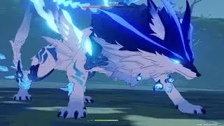 Genshin Impact Lupus Boreas Boss Fight