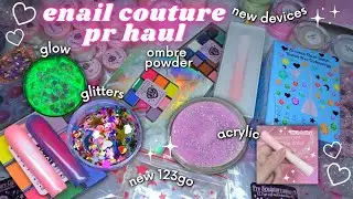 ENAIL COUTURE PR Unbox & Swatch 3 MONTHS OF PR! NAIL Reserve VEGAN Gel Polishes