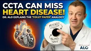 Shocking Truth: Coronary CTA Can Miss Soft Plaque! Toilet Paper Visual!