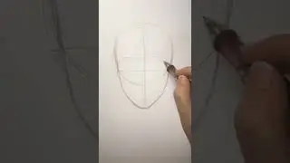 How to draw an anime boy face!! ❤ Anime boy face tutorial!! How to draw a circle ? ⭕️