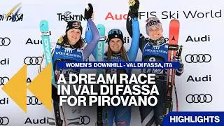 A Dream Race in Val di Fassa for Pirovano | Highlights | FIS Alpine