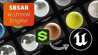 Tekstury bez UV map?! | Darmowy plugin i baza materiałów Adobe Substance 3D w Unreal Engine 5