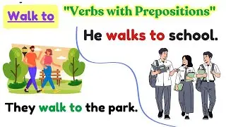🎯 English Verbs with Prepositions | Learn 100 Useful Examples for Beginners (A1–A2) 🧠📚