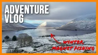 Winter Magnet Fishing with Neil!  (REUPLOAD from Big Taze!)