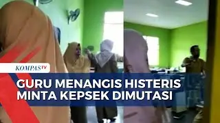 Viral Guru SMP Negeri 3 Parepare Menangis Histeris Minta Kepsek Dimutasi!