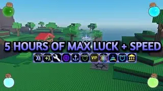 MAX LUCK FOR 5 HOURS IN SOL'S RNG