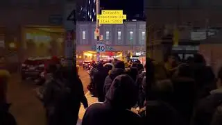 Real Scenario of New Year Eve in Toronto Downtown