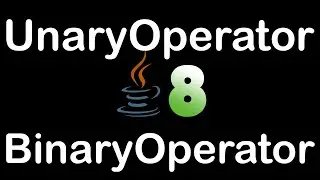 UnaryOperator functional interface in java8 with example | BinaryOperator in java8 with examples