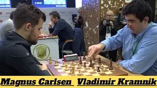 Magnus Carlsen vs Vladimir Kramnik | Blitz match #chess #chessgame