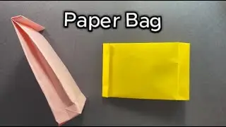 How to make Paper Bag ? | DIY Paper Bag | Easy Tutorial