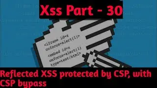 reflected xss protected by csp with csp bypass - reflected xss protected by csp, with csp bypass