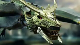 Armored Golden Dragon