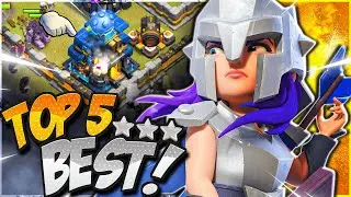 NEW Top 5 BEST TH12 Attack Strategies to 3 Star Every Time in Clash of Clans!