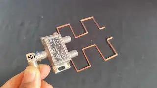 How to make a TV antenna with international specifications using the switch tv hd