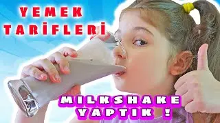 Çikolatalı Milkshake Yaptık - Eylül ile Yemek Tarifleri - Tontik Tv