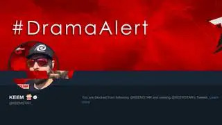 KEEMSTAR BLOCKED ME ON TWITTER LOL