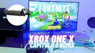 ASI ES  FORTNITE CAPITULO 2 REMIX - XBOX ONE X ¿VALE LA PENA? 4k 60FPS