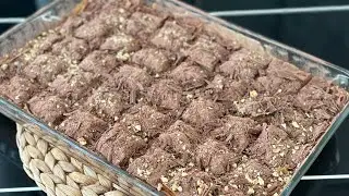 DIŞARDAN ALMAYA SON✋🏻AZ MALİYETLİ👌EVDE USTA İŞİ CEVİZLİ SOĞUK BAKLAVA TARİFİ👌