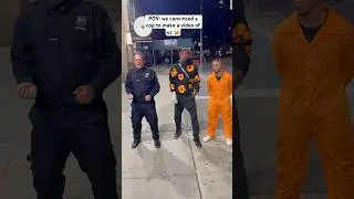 Bts: cop dancing with us😂 