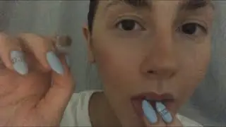 ASMR- fast and chaotic this or that with spit painting😛 (Custom for Jake!💙)