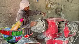 How Craftsman made a Amazing Mounten Stone Langri using by Handemade